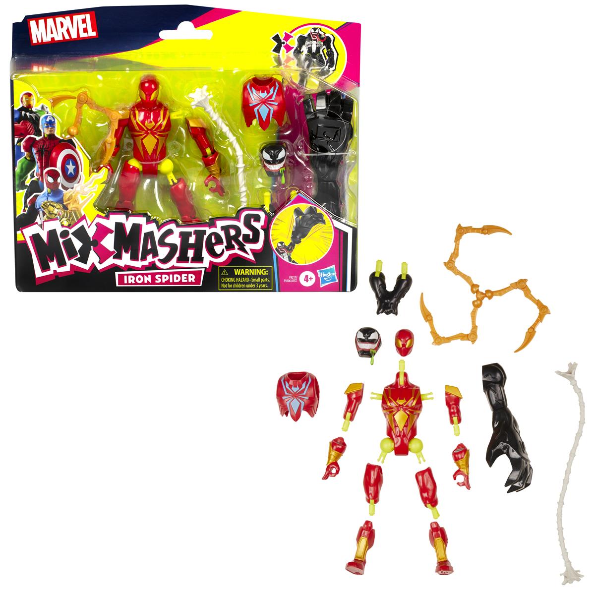 Spider-Man 5 Inch Mixmashers Deluxe Figure (Assorted) - Tura