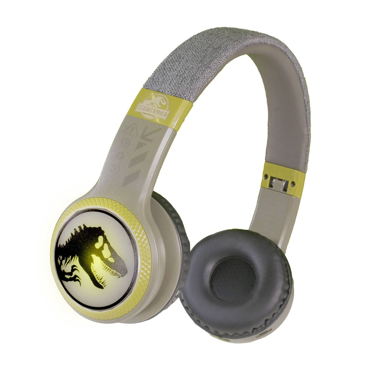 Headphone T-rex Wireless LED On-Ear