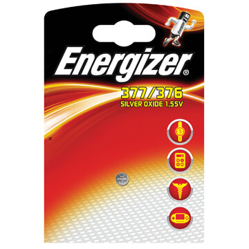 ENERGIZER Batteri 377/376 1-pack