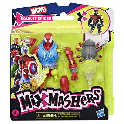 MARVEL Spider-Man Mixmashers Scarlet Spider Basic Fig