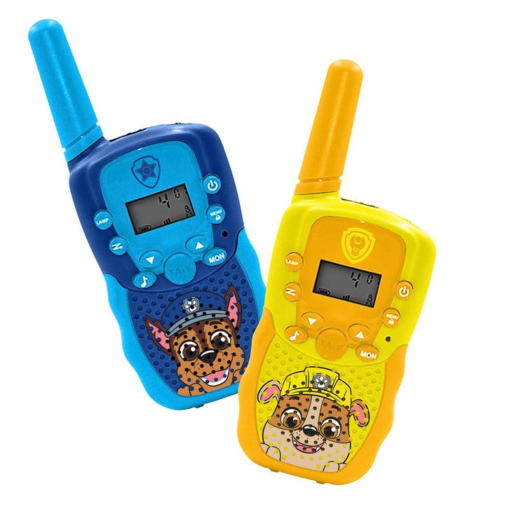 PAW PATROL Digital Walkie Talkie up to 1000m Range LCD
