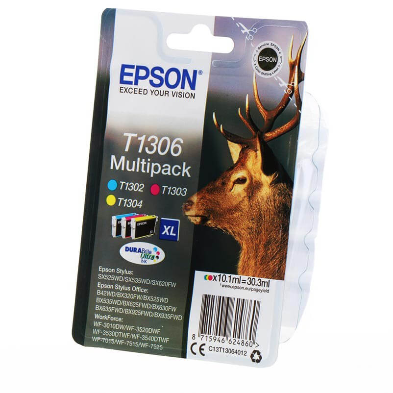Ink C13T13064012 T1306 Multipack, Stag