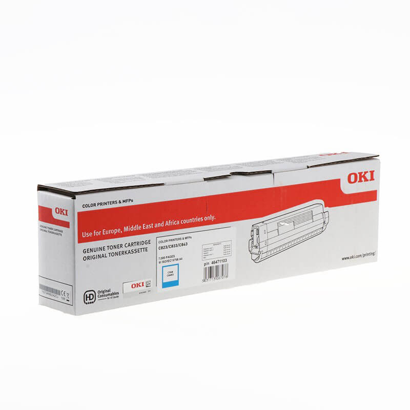 Toner 46471103 Cyan