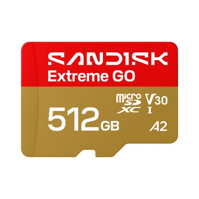 MicroSD Extreme GO 512GB 240/160MB/s C10 UHS U3 V30 A1