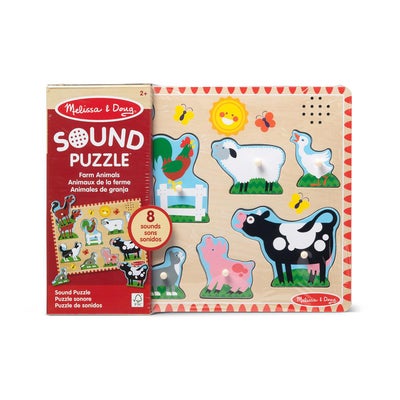 Sound Puzzle Farm Animals