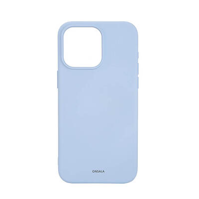Phone Case with Silicone Feel MagSeries Light Blue - iPhone 15 Pro Max