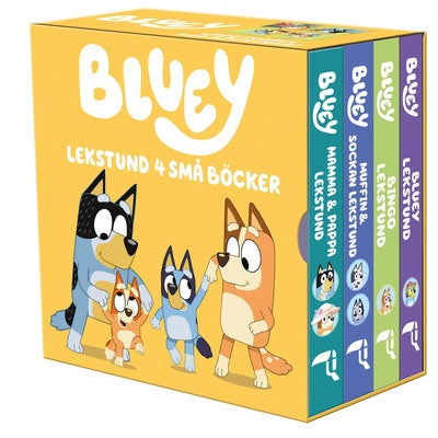 Lekstund 4 små böcker