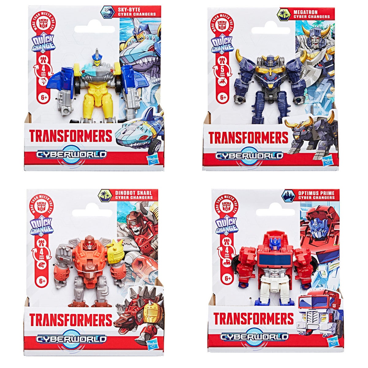 Cyberworld Elita-1 Cyber Changers 4 Inch Action Figure (Lajiteltu)