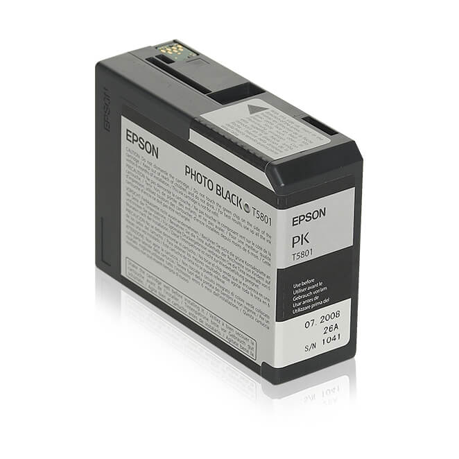 EPSON Ink UltraChrome K3 T580100 Photo Black 80ml