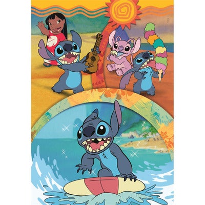 Puslespill 104 Pcs Disney Stitch