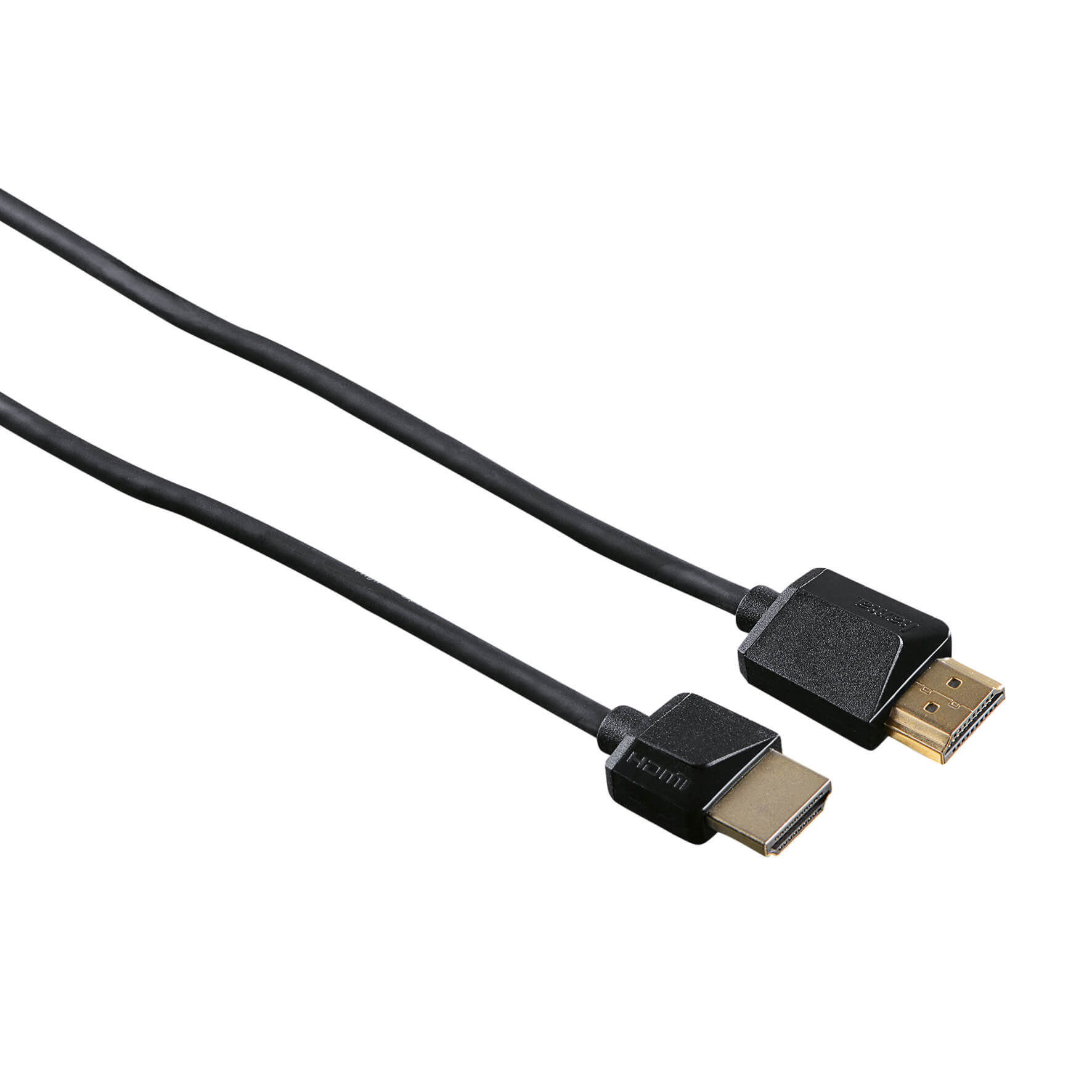 HAMA Johto HDMI Ethernet Flexislim 3m Musta