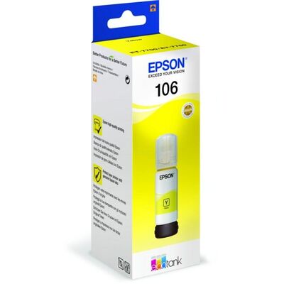 EPSON Ink C13T00R440 106 Yellow Ecotank