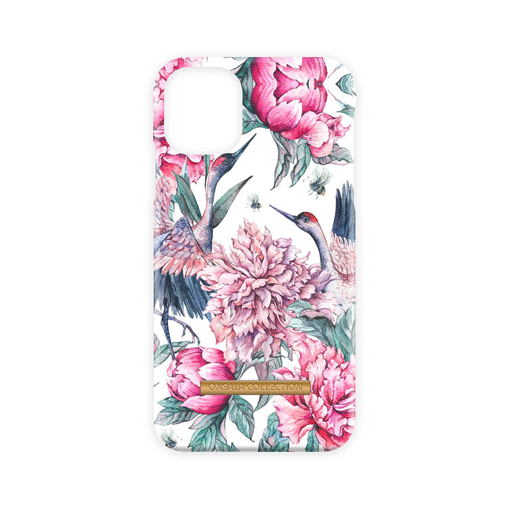 Mobile Cover Soft Pink Crane iPhone 11