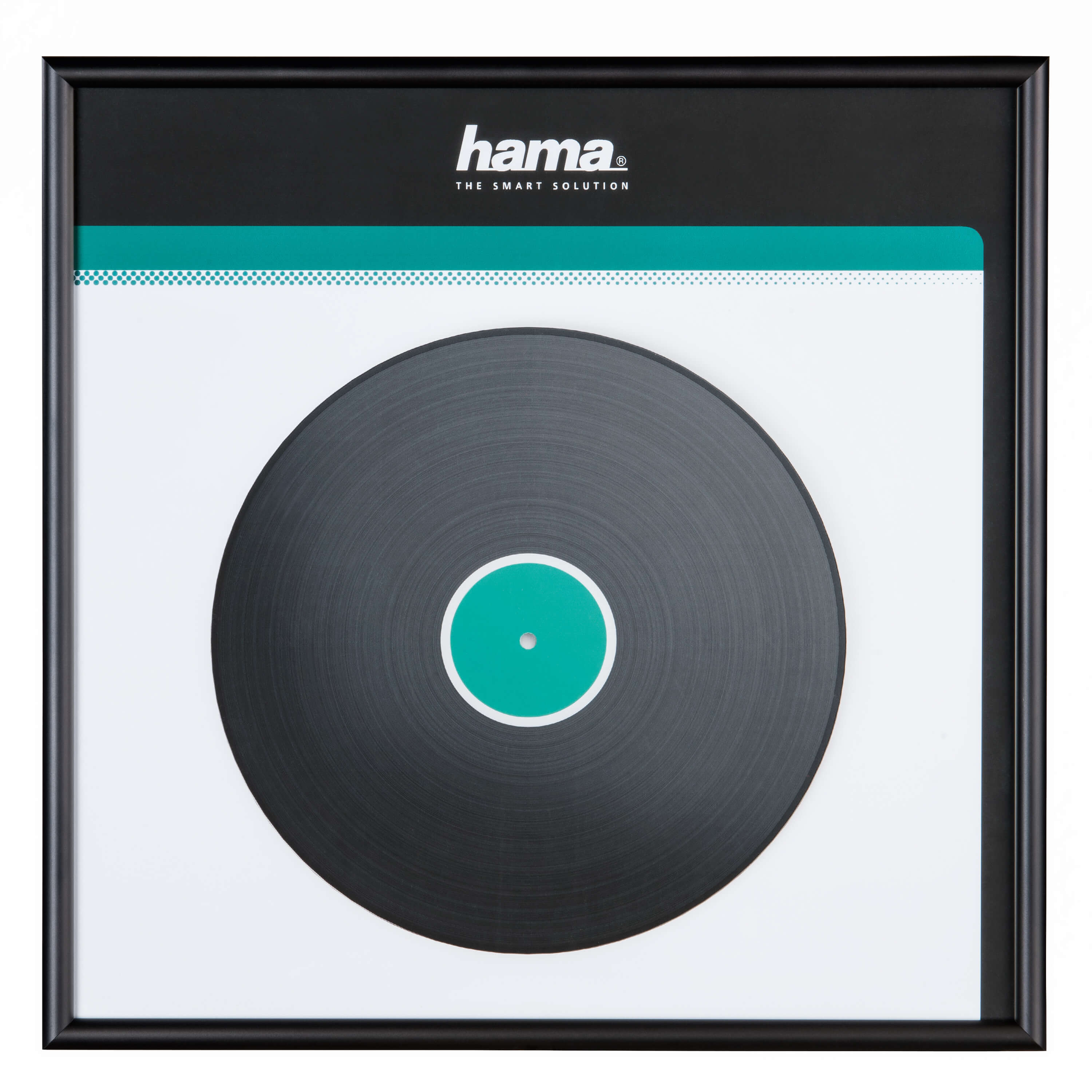 HAMA LP Kansi Kehys Alumiini Musta 31.5x31.5cm