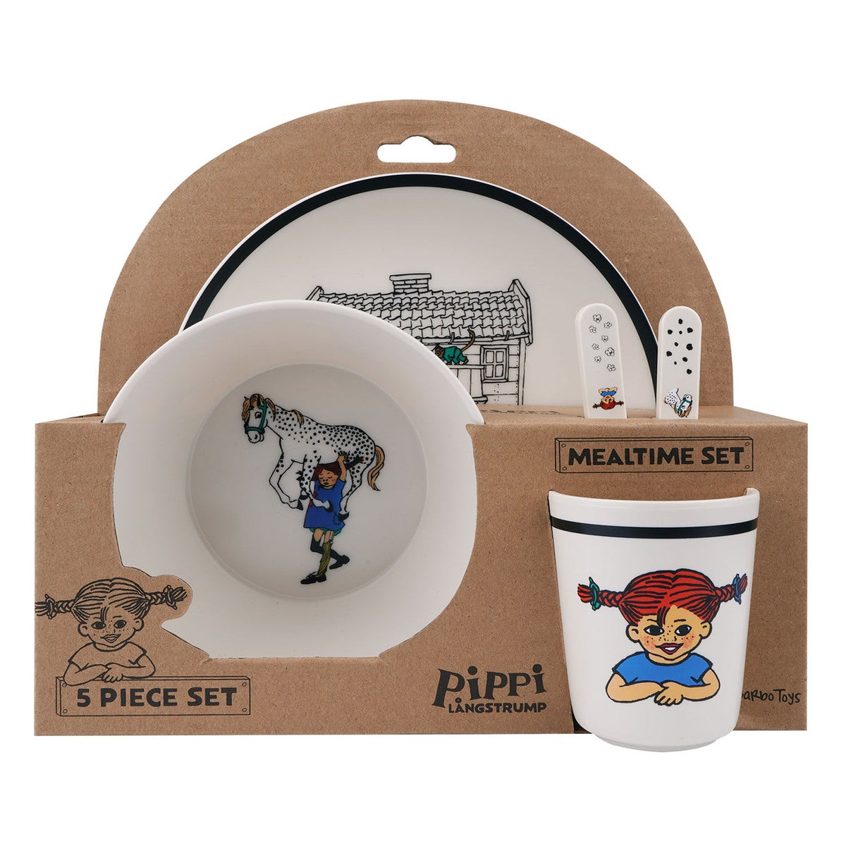 Pippi Longstocking Mealtime Set RPET
