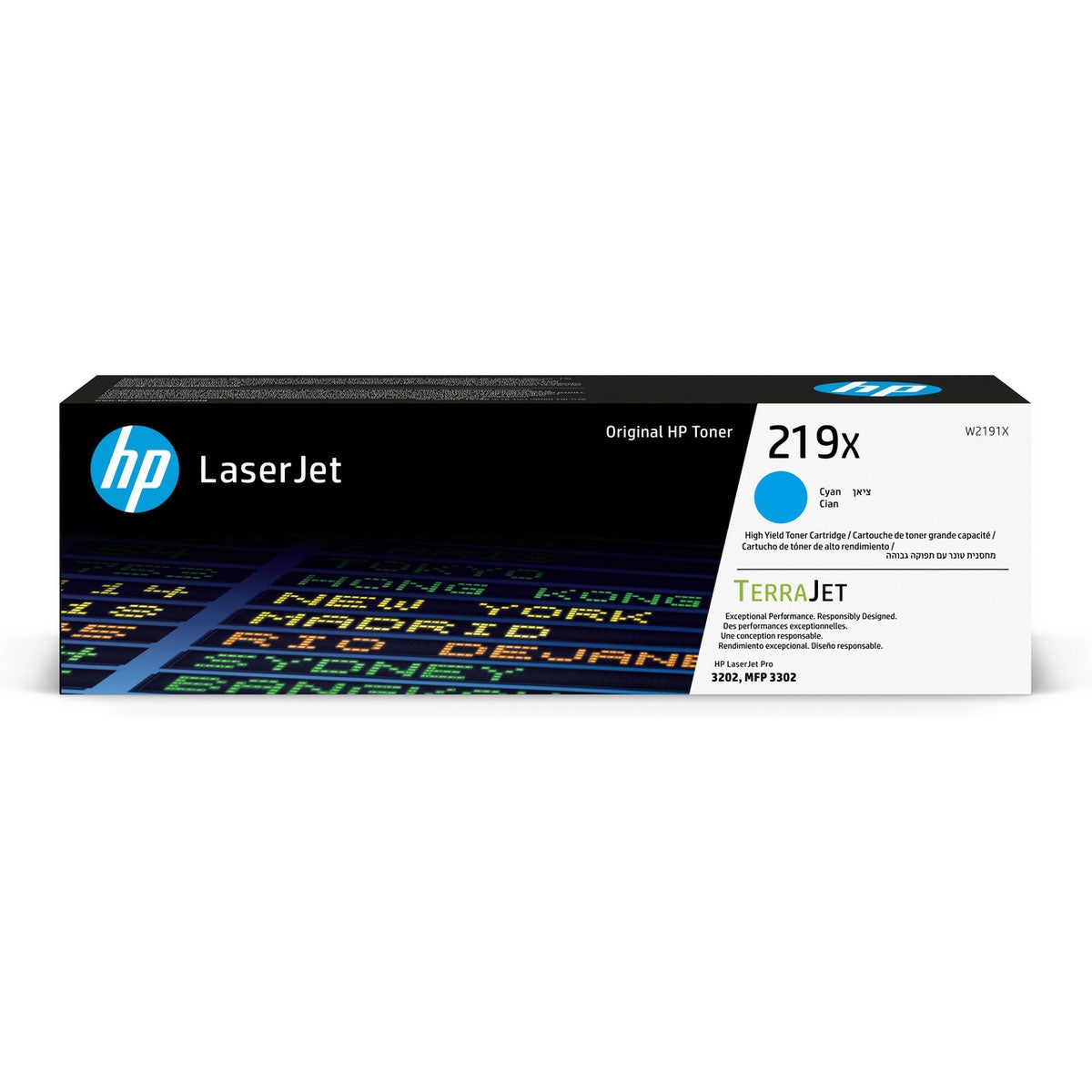 Toner W2191X 219X Cyan
