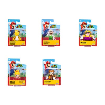 Super Mario Hahmo 2.5" (Assorted Wave 58)