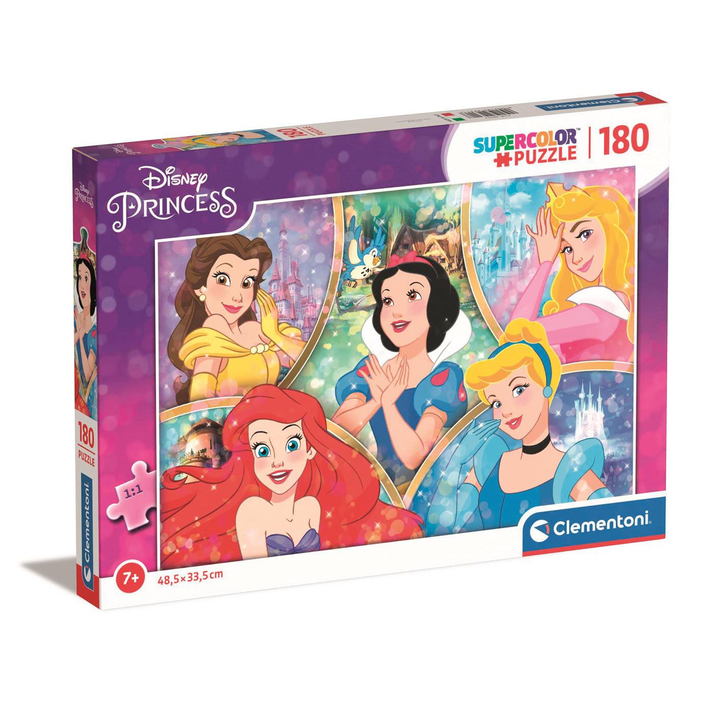 Puzzle 180 Pcs Disney Princess - Tura Scandinavia