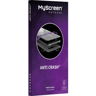 MYSCREEN NEW antiCRASCH Protective Film 10" Wet inst