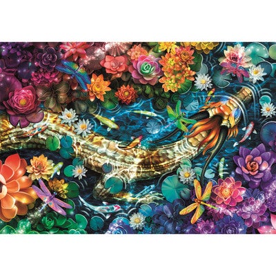 Puslespill 1000 Pcs CB High Quality Collection Koi River