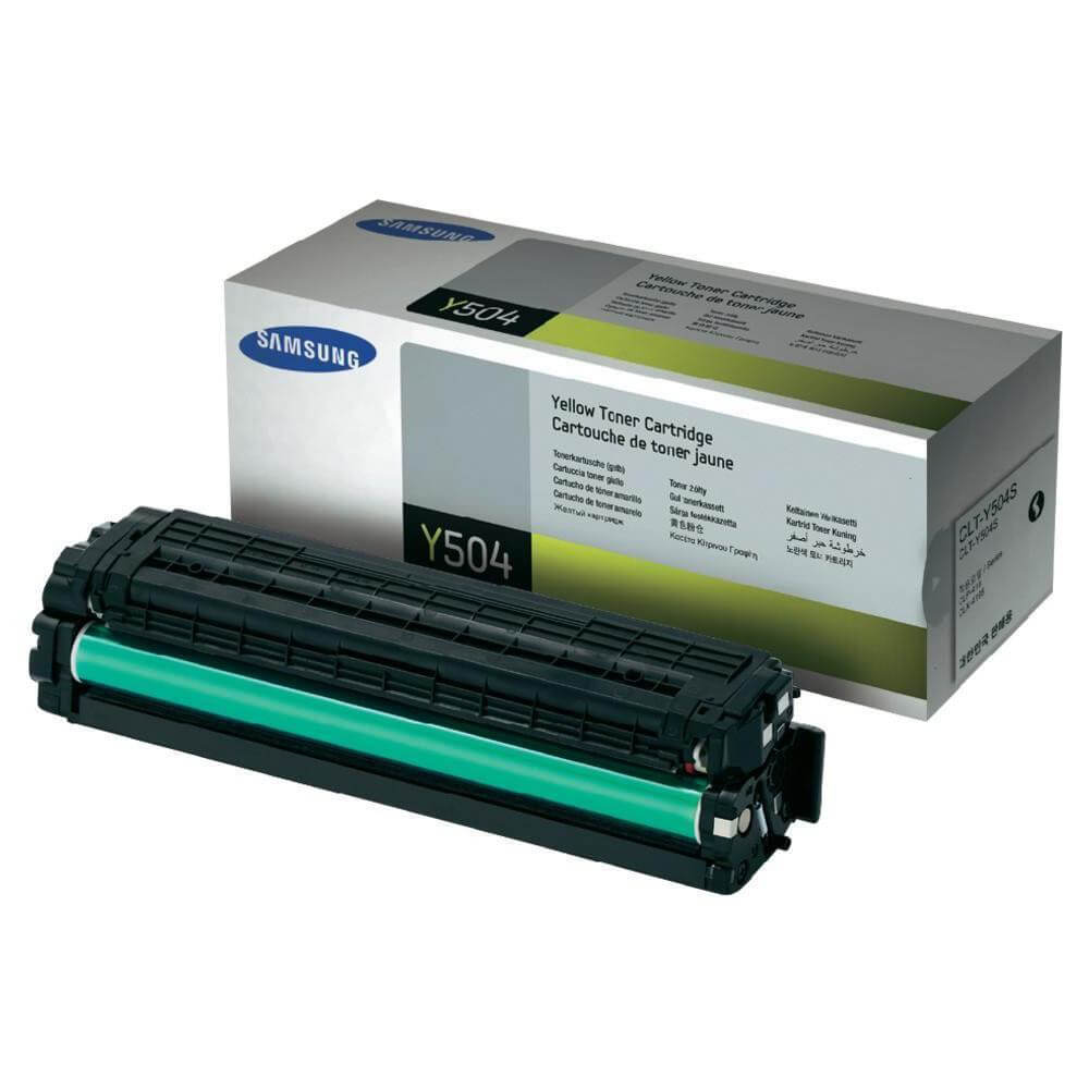 Toner SU502A CLT-Y504S Keltainen
