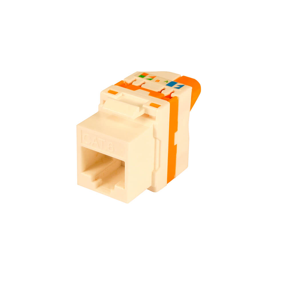 TELEVES Connector Keystone RJ45 Female CAT6 UTP