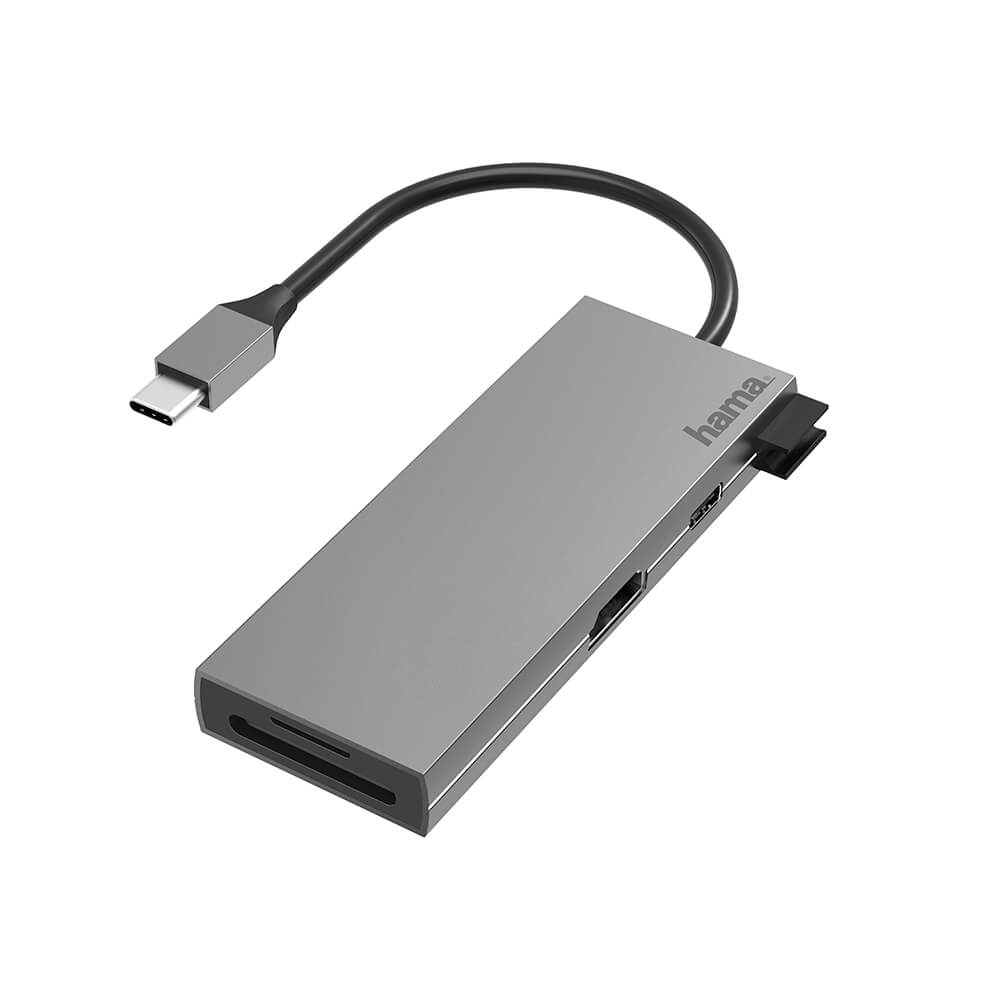 HAMA Adapter USB-C Multi 6x Ports HDMI/SD