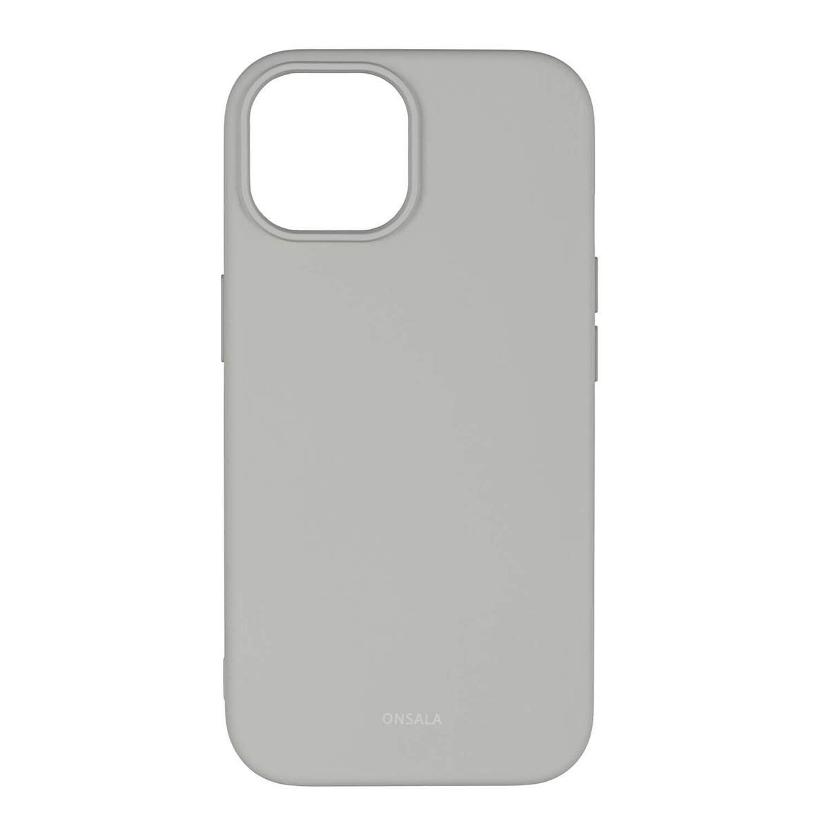 ONSALA Back Sil Touch Recycled MagSerie iPhone 13/14/15 Concrete