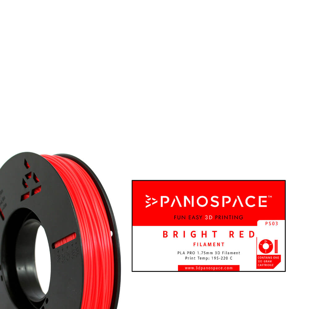PANOSPACE Filament Red PLA 1.75mm 300g