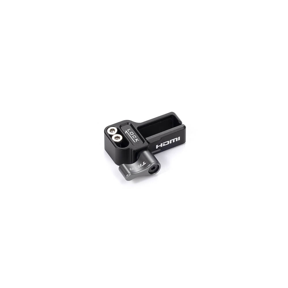 HDMI Clamp Attachment for Panasonic GH6 Black