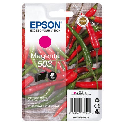 Ink C13T09Q34010 503 Magenta, Chili