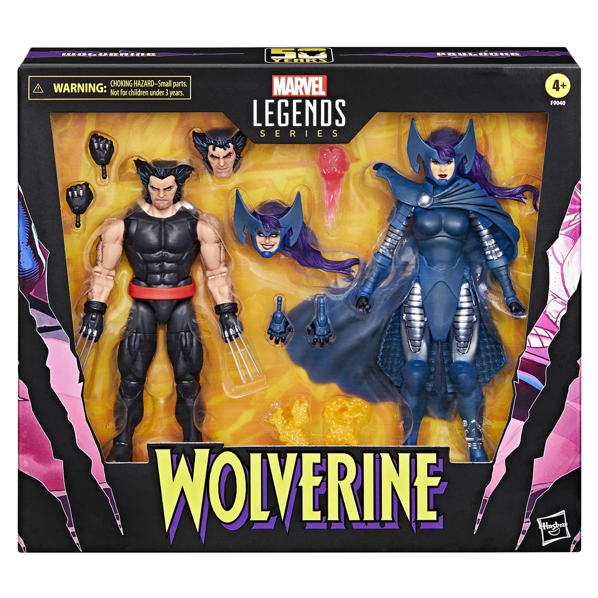 Legends Dualpack X-Men Wolverine & Psylocke