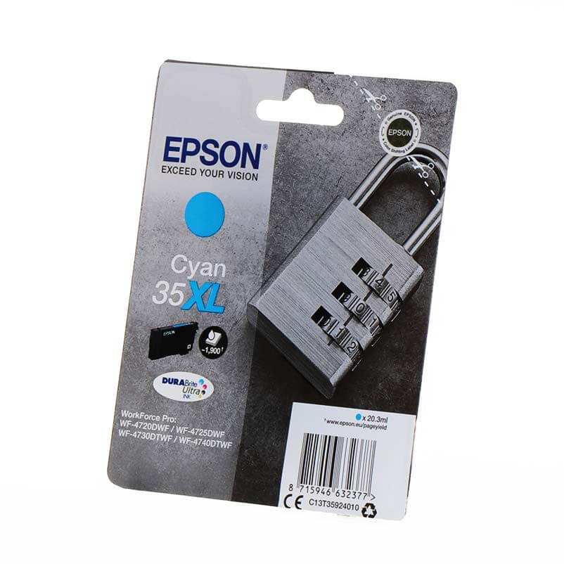 Blekk C13T35924010 35XL Cyan Padlock