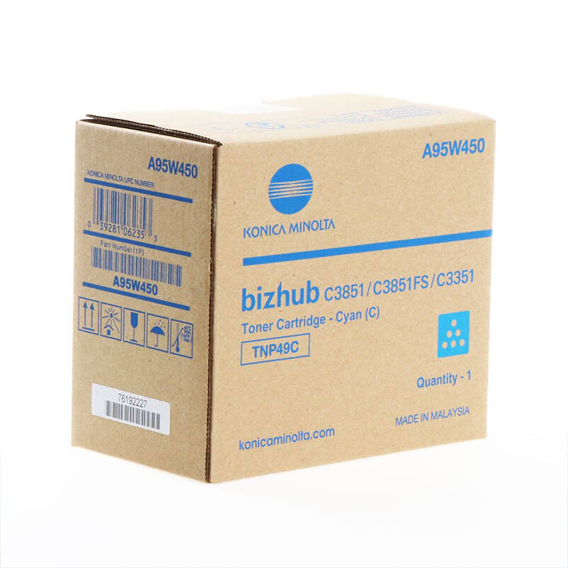 Toner A95W450 TNP49 Cyan