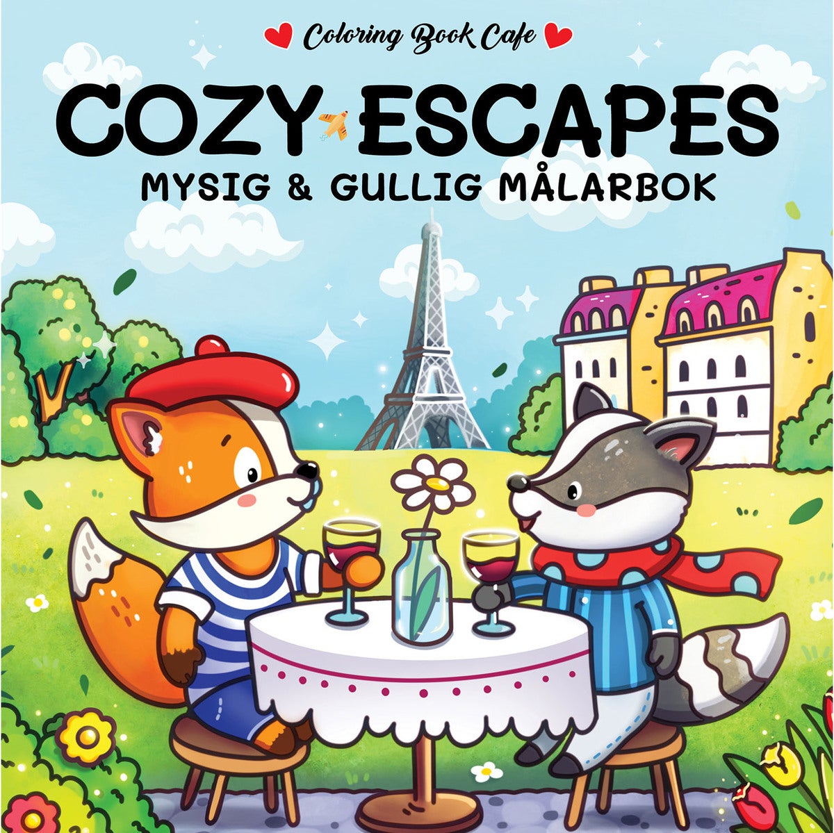Målarbok: Cozy Escapes 