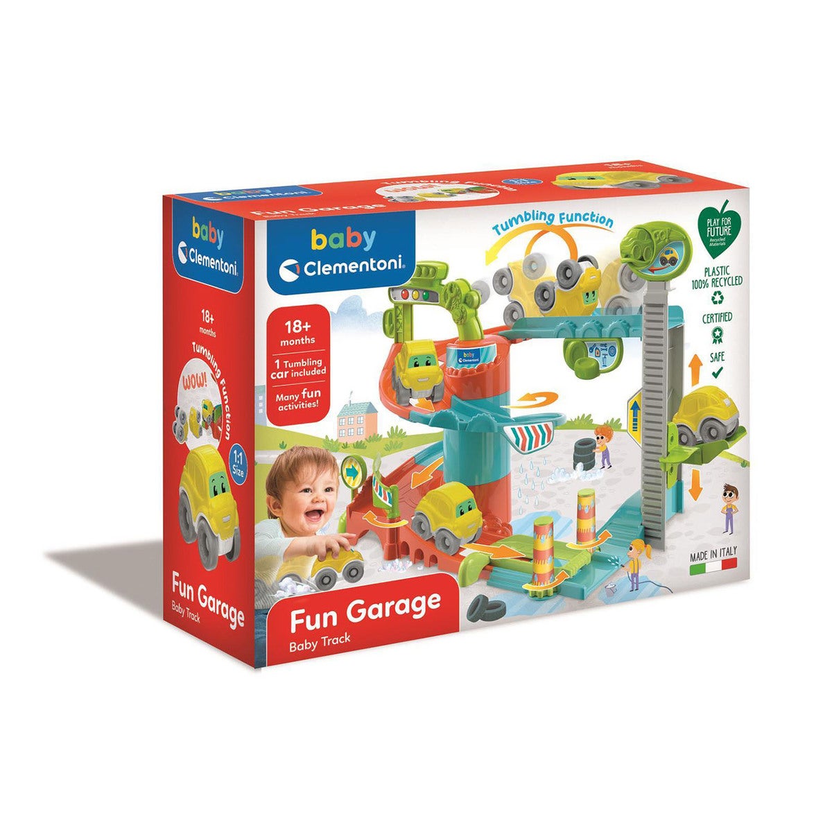 Tumbling Cars Fun Garage (100% Recycled)