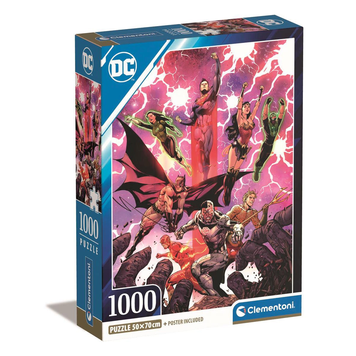 Puzzle 1000 Pcs CB High Quality Collection DC Comics (2)