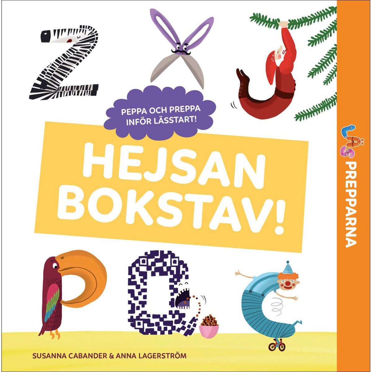 Prepparna: Hejsan bokstav!