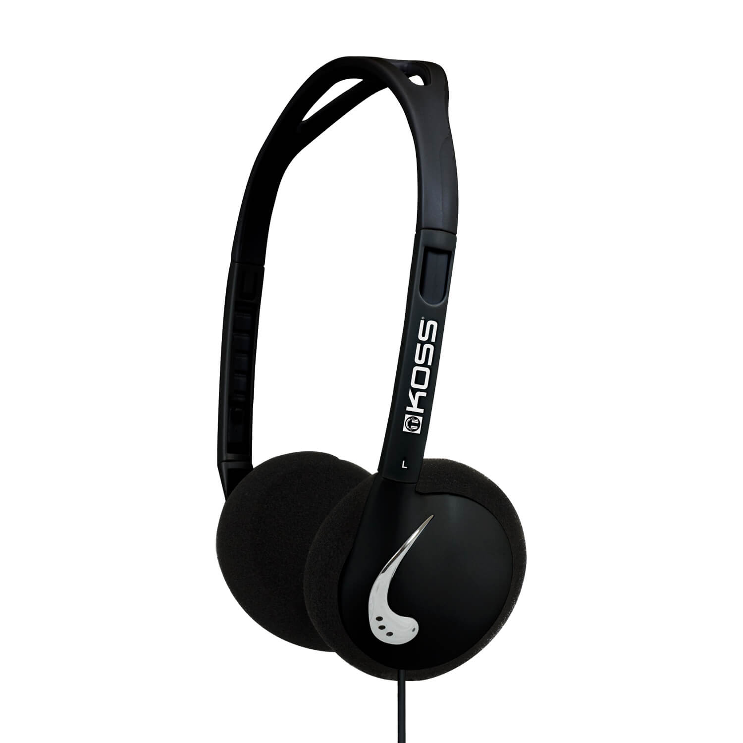 KOSS Kuuloke KPH25K On-Ear Volume Control Black
