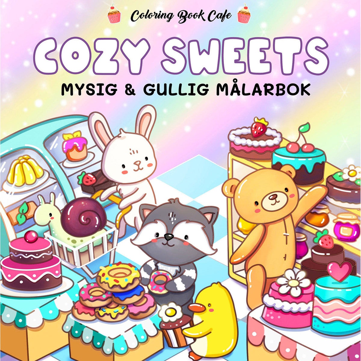 Målarbok: Cozy Sweets