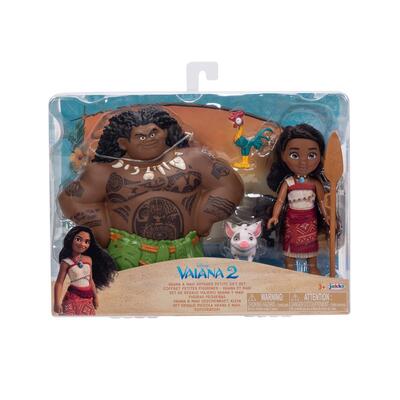 Vaiana 2 6 Inch Petite Doll Maui & Vaiana Gift Set