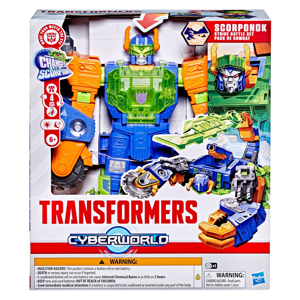 Cyberworld Scorponok Strike Battle Set