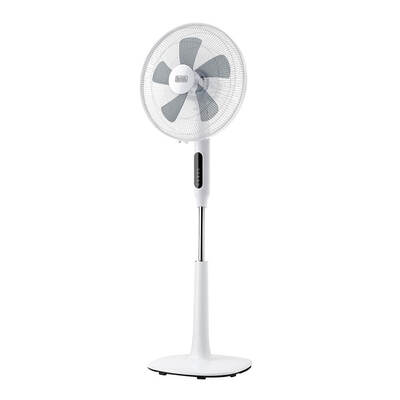 BLACK+DECKER Pedestal Tuuletin LED 5 Lapaa Valkoinen