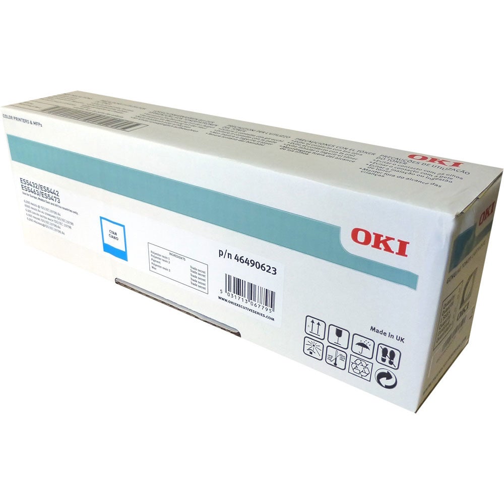 Toner 46490623 Cyan