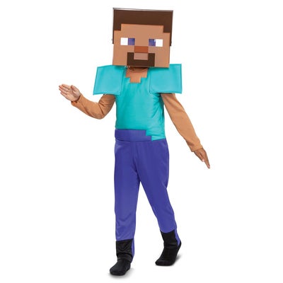 Minecraft Costume Fancy Steve S