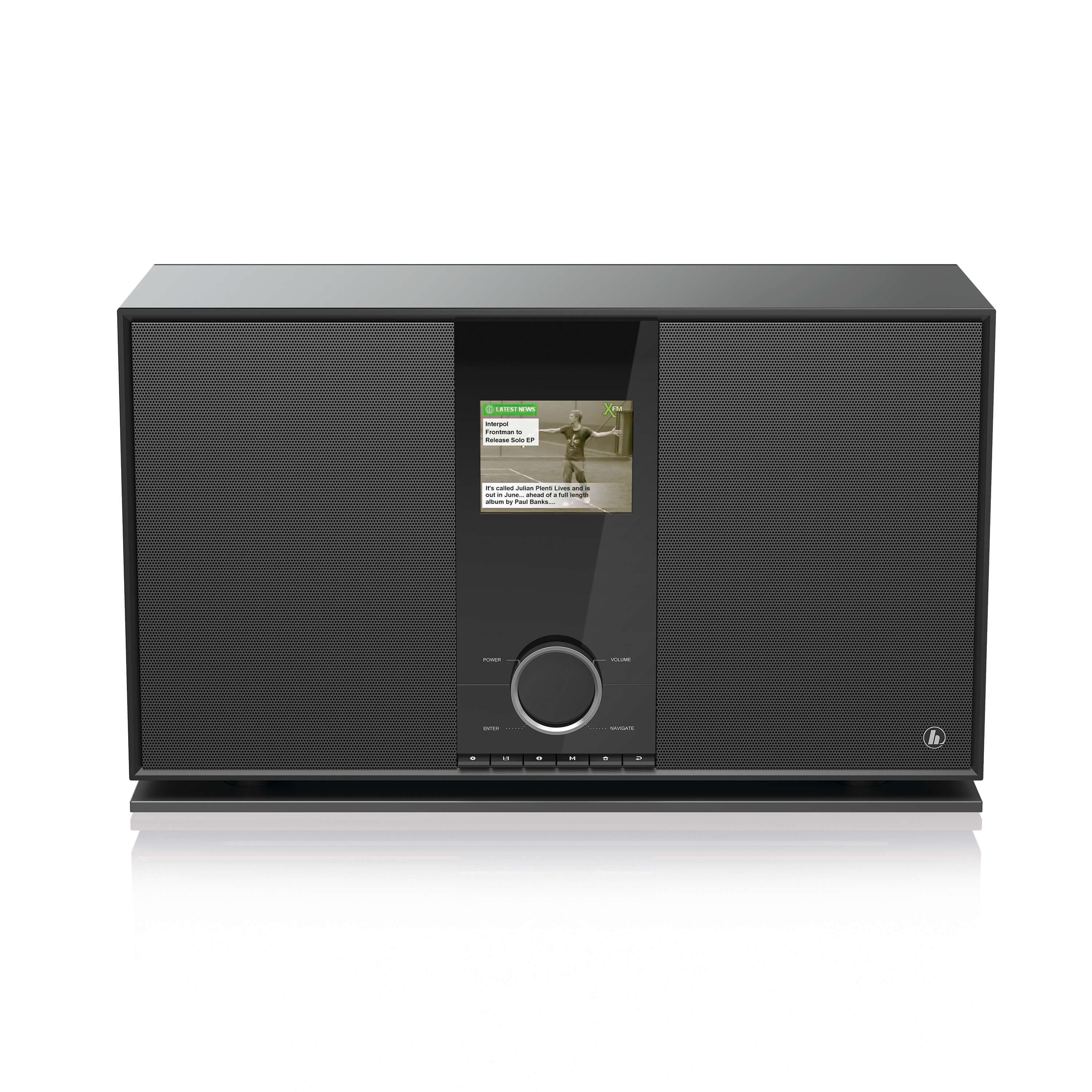 HAMA Internetradio DAB+/FM/BT DIR3600MBT Multiroom Musta Wifi
