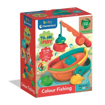 Sort & Match Fishing Set Regnbåge