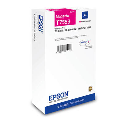 EPSON Ink C13T75534N T7553 XL Magenta