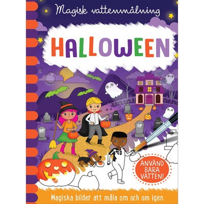 Magisk vattenmålning: Halloween