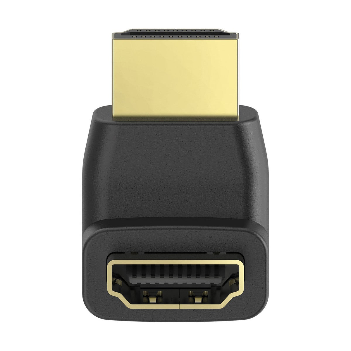 Adapter Hdmi 90 Degree Gold Black